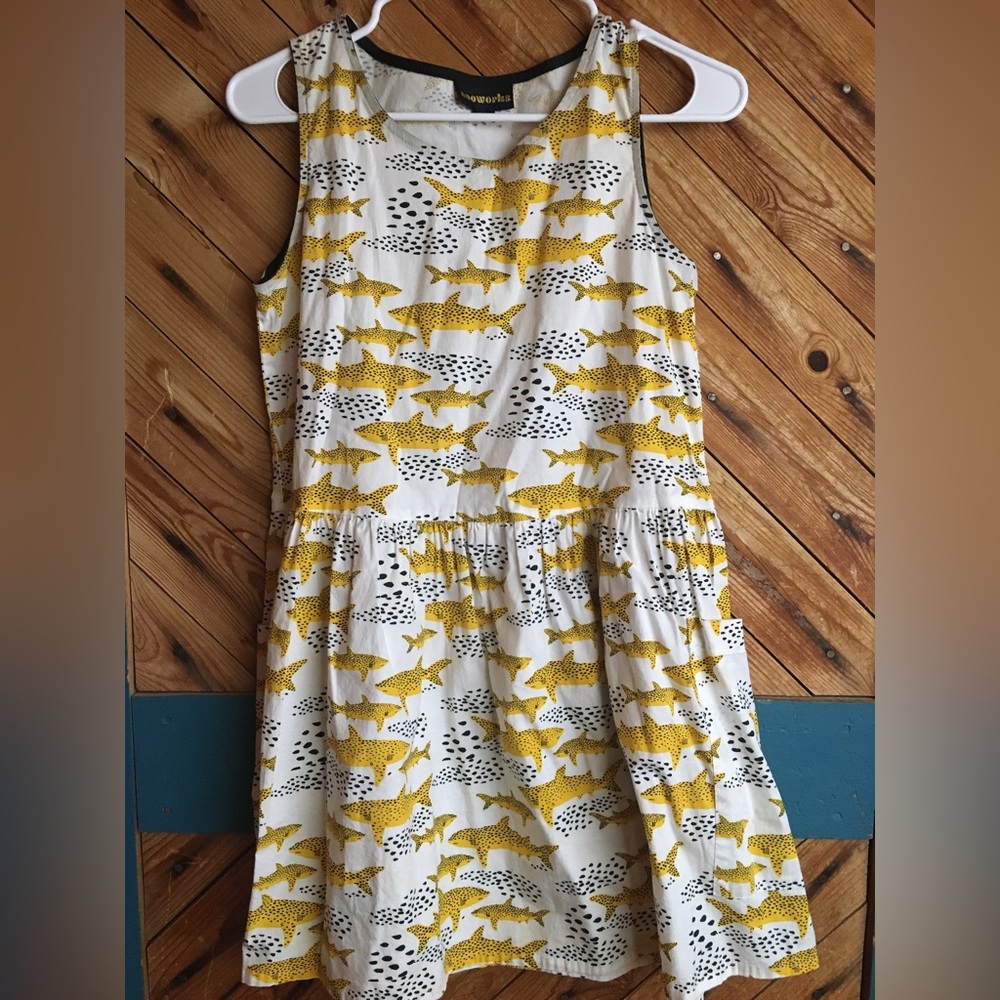 NOOWORKS sharks big pocket dress
